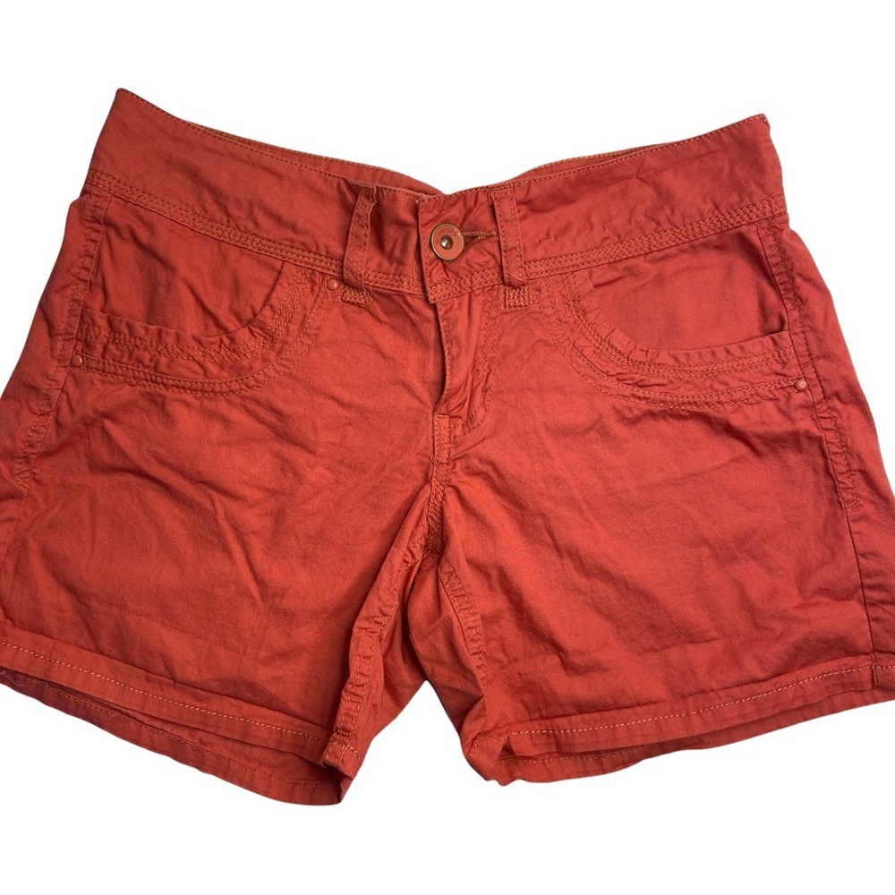 Women Dark Orange Short Size 1